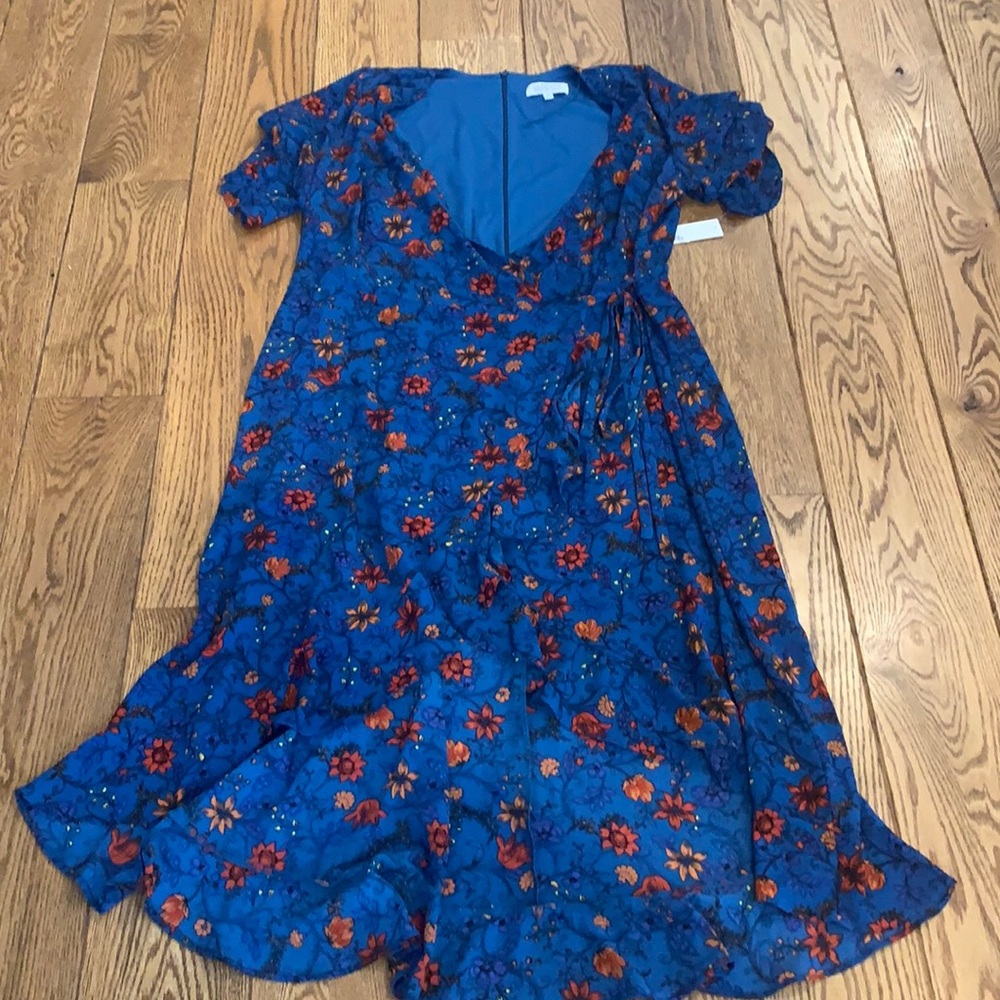 Floral Wrap Dress